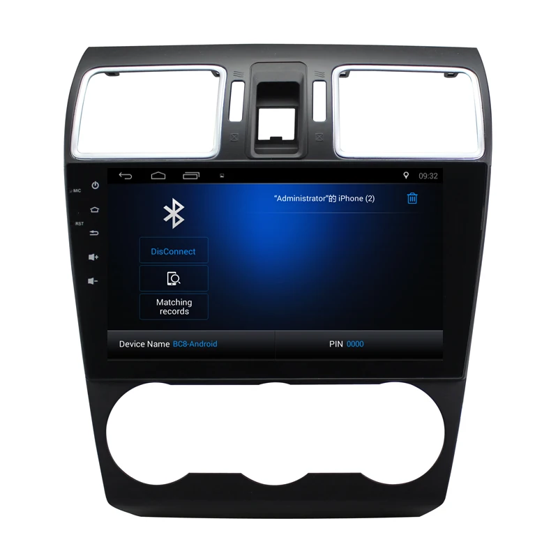 Best 9"Car Android 8.1 Radio GPS Multimedia Player For Subaru Forester XV WRX 2013-2015 2G+32G 4 Core Navigation Fast Boot 3g wifi 3
