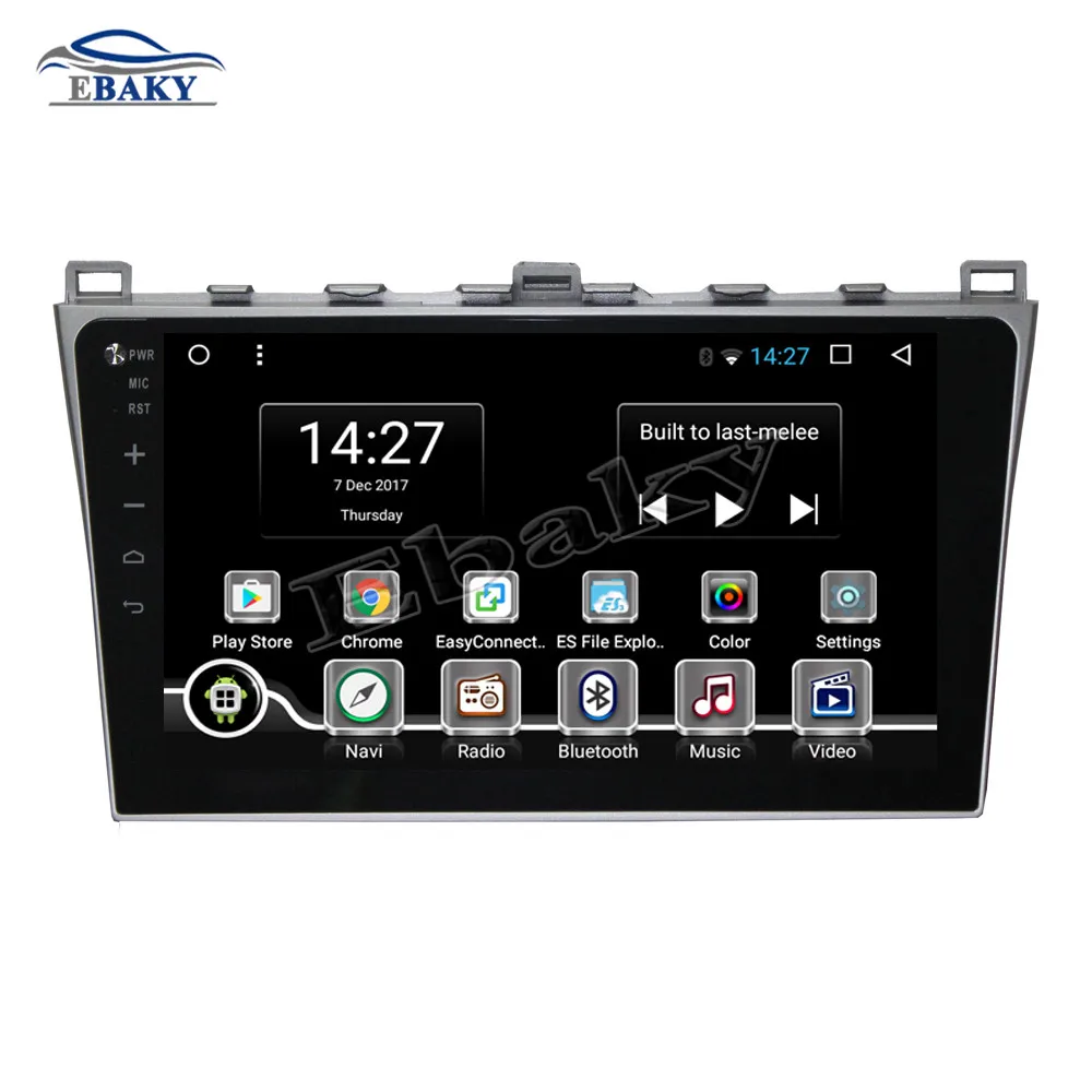 Flash Deal NaviTopia 9inch 1GB/2GB RAM Quad Core/Octa Core Android 7.1/8.1 Car DVD Radio for Mazda Core-wing 2010 with GPS/wifi/map 9