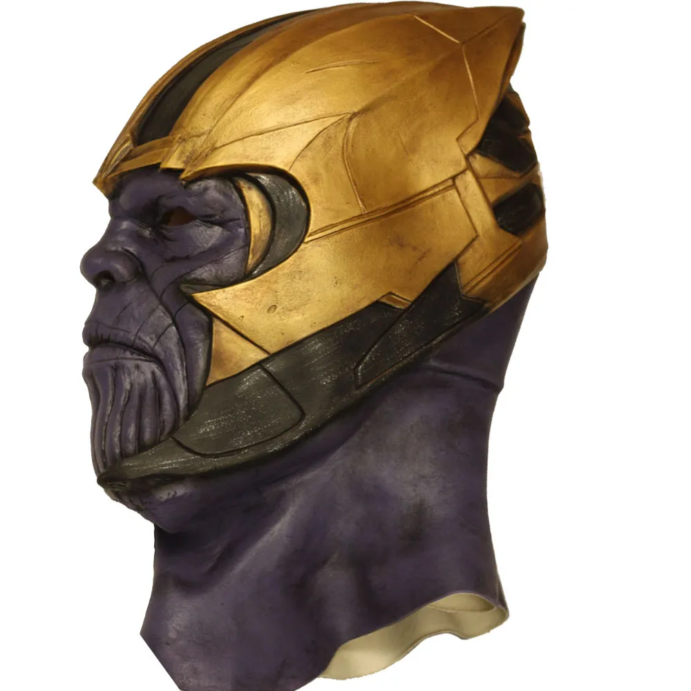 Танос маски косплей Мстители эндшпиль танос костюм аксессуар Мстители 4 танос Бесконечность рукавица Хэллоуин Карнавал вечерние реквизит - Цвет: Thanos Masks