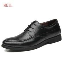 Height Increasing Elevator Shoes New Men Oxfords Elegant Men Formal Dress Shoes 2019 Brand Pointed Toe Lace Up Bridegroom Shoes Height Increasing Elevator Shoes New Men Oxfords Elegant Men Formal Dress Shoes 2019 Brand Pointed Toe Lace Up Bridegroom Shoes