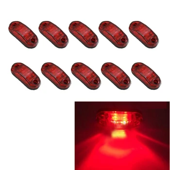 

Turn Clearance Lights LED For Car Truck Trailers Piranha Lamp DC 10V-30V Side Signal Marker Blinker Lights Waterproof 10PCS/LOT