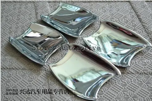 

Chrome Door Handle Bowl Cover Trim For Toyota Land Cruiser Prado FJ150 2010 2011 2012