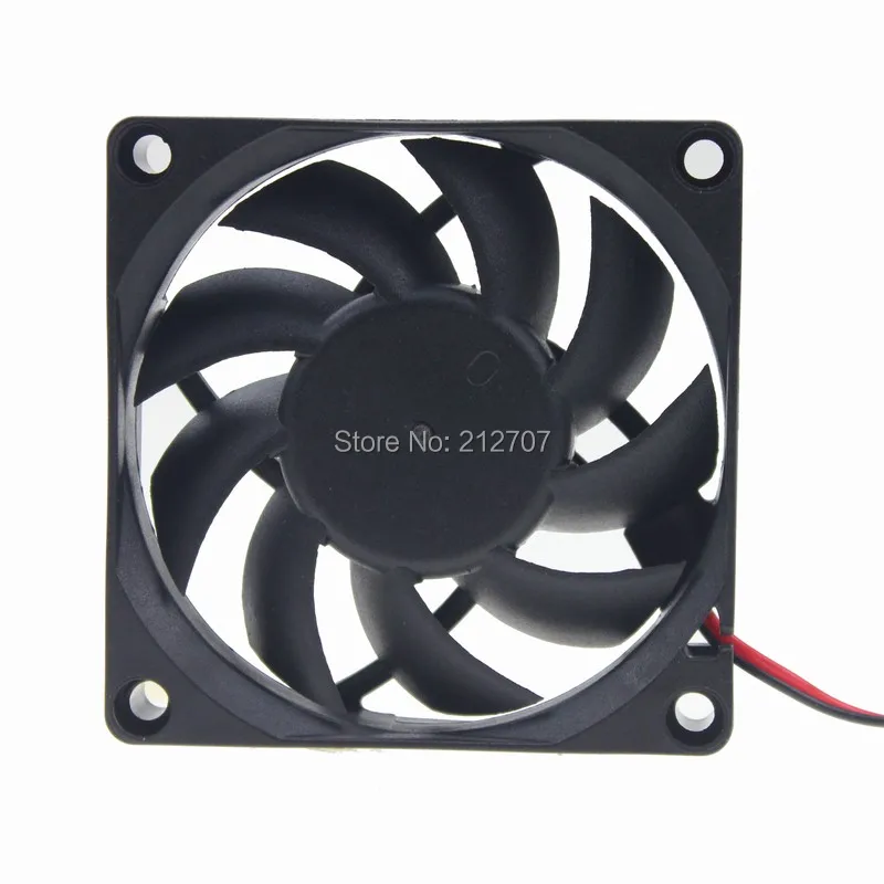1 шт. Gdstime 7 см 70 мм x 15 7015 DC 12 В 2 контакта чехол для ПК кулер процессора вентилятор