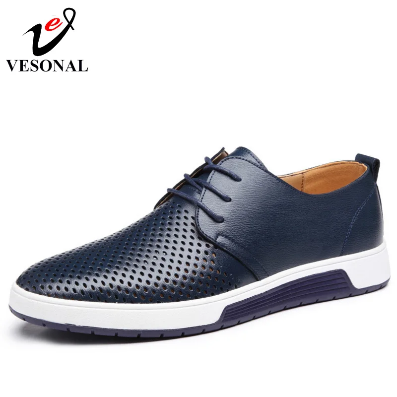 Aliexpress.com : Buy VESONAL Spring Summer Breathable Holes Soft Male ...
