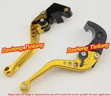 Motorcycle Short Brake Clutch Levers For Kawasaki Ninja 2000 2004 ZX6R 2004 2005 ZX10R 2003 2004