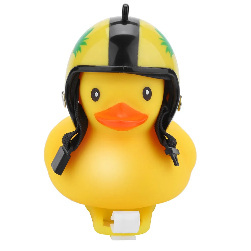 Top Cartoon Yellow Silica Gel Little Duck Shape Bicycle Bells Shining Mountain Bike Handlebar Duck Head Light Accessories New 4.0# 41 Top Cartoon Yellow Silica Gel Little Duck Shape Bicycle Bells Shining Mountain Bike Handlebar Duck Head Light Accessories New 4.0# 41