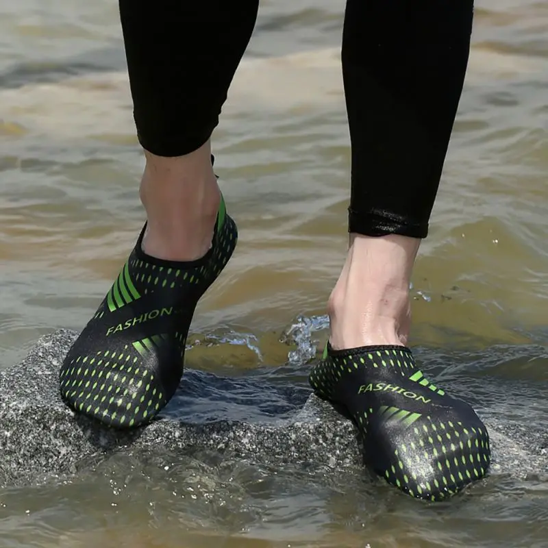Новая дышащая мужская и женская быстросохнущая пляжная обувь; кроссовки для спорта; пара акваобувь K2