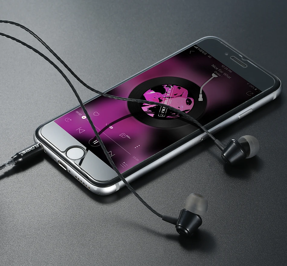 FLOVEME 3,5 мм наушники с басами для Xiaomi samsung спортивные наушники-вкладыши с микрофоном для iPhone гарнитура Fone De Ouvido Auriculares MP3