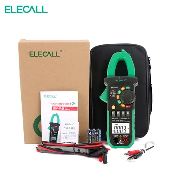 

ELECALL EM2015B Best Price Duty Cycle Digital Clamp Meter With Torch Temperature And Resistance Capacitance Measurement