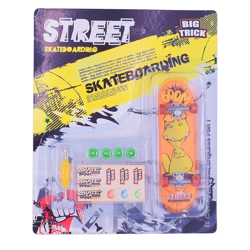 Сплав Стенд гриф мини пальчиковые доски с розничной коробкой скейт грузовики палец скейтборд для детей игрушки Детский подарок