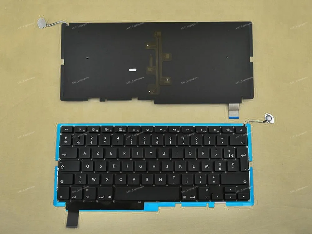 New FR French Clavier Keyboard For Apple Macbook Pro Unibody 15&quot A1286 2008 Black Backlit Without Frame | Компьютеры и офис