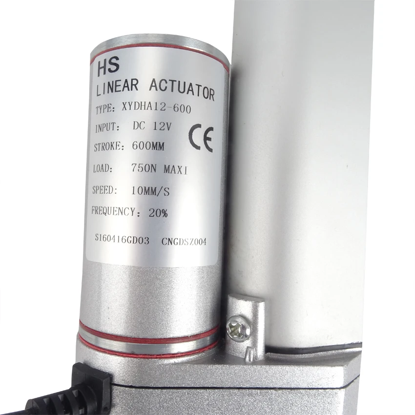 Многофункциональный линейный привод двигателя DC12V24V36V ход сверхмощный 750N
