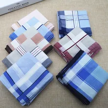 Комплект из 3 предметов, хлопковая платок Для мужчин вышили Свадебные Luxorious платок для мужской, карманный, квадратный Для мужчин dil zakdoek katoen H09