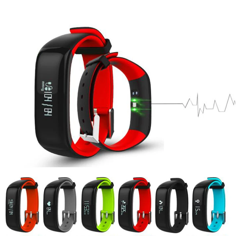 Blood Pressure Smart Band Heart Rate Monitor Smartband Fitness Tracker watch For