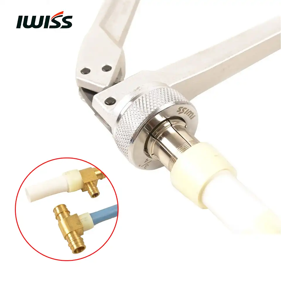 IWISS 1/2" 3/4" 1" F1960 PEX Pipe Expander Tool Kit meet ASTM 1960