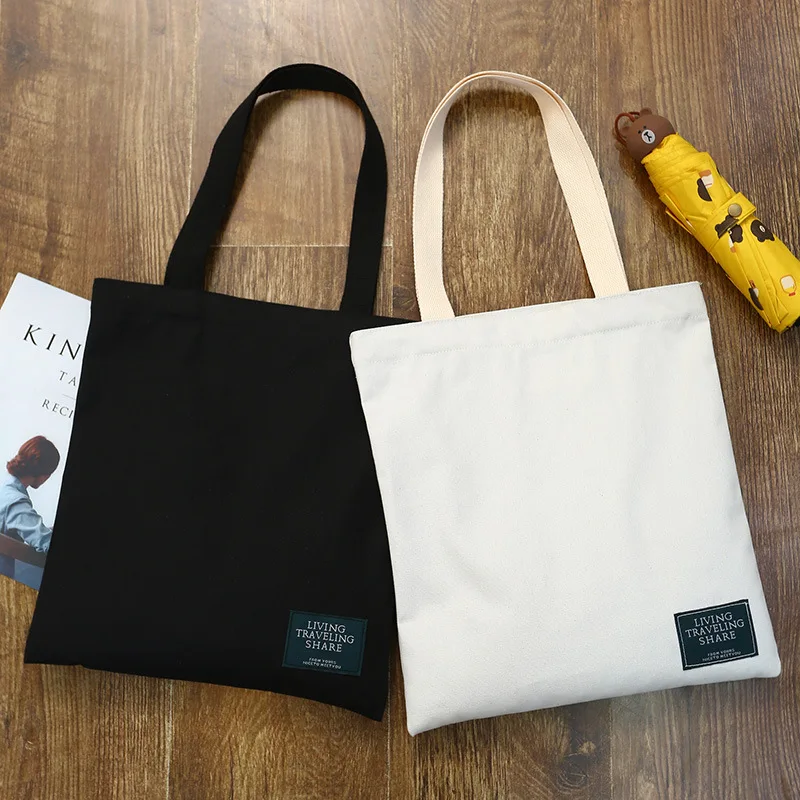 Ladies Handbags Cloth Canvas Tote Bag for 2019 Cotton Shopping Travel Women Eco Reusable Shoulder Shopper Bags bolsas de tela Ladies Handbags Cloth Canvas Tote Bag for 2019 Cotton Shopping Travel Women Eco Reusable Shoulder Shopper Bags bolsas de tela