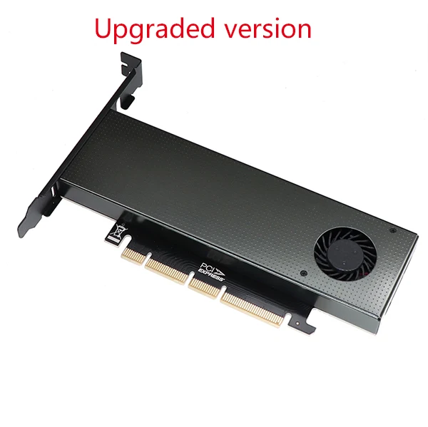 NGFF M.2 SSD NVMe PCIe adapter M2 NGFF SSD NVME M2 PCIe M.2 PCI e adapter m.2(NVMe)+NGFF with fan Aluminum enclosure - Цвет: Upgraded version