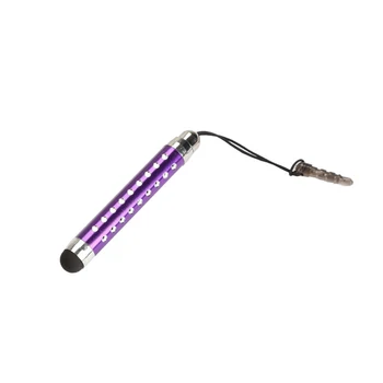 

Retractable 3-tier Capacitive Touchsreen Stylus Pen Styluses With Rhinestone for iPad Tablets HSJ-19