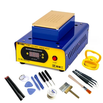 

UYUE 948T Curved Screen Preheat Separator Heating Platform Built-In Vacuum Pump Split Screen Machine Samsung Edge Repair Tools