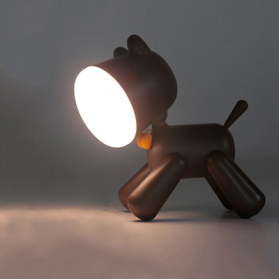 Animal Cartoon Shaped LED Lamp USB Baby Children Bedside Sleeping Night Light