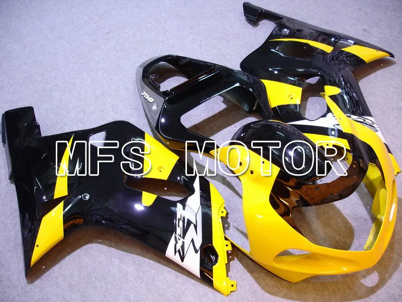 

For Suzuki GSXR600/750 K1 K2 2001 2002 2003 Yellow Black Fairing Injection ABS Bodywork Kit