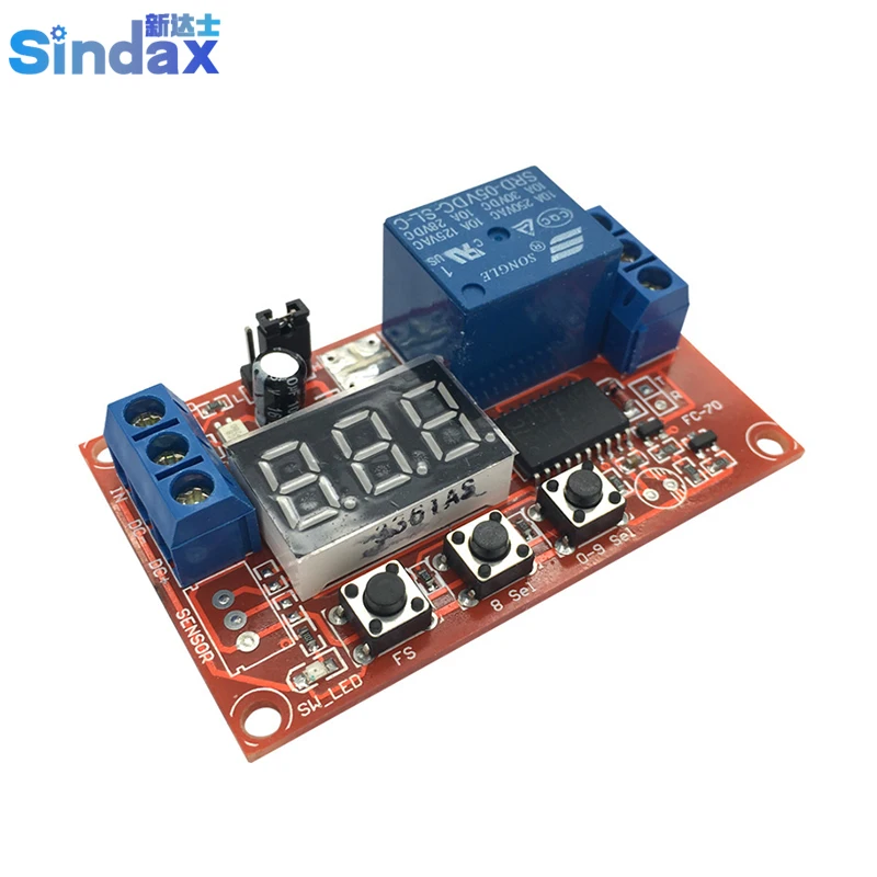 Delay Relay Module High/ low Trigger Pulse Delay Relay Module Digital