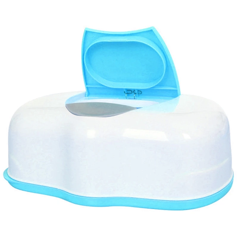 

New Wet Tissue Box Plastic Automatic Case Real Tissue Case Baby Wipes Press Pop-Up Design Home Tissue Holder Accessories