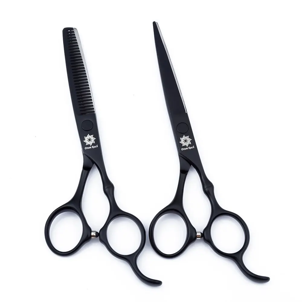 хорошие профессиональные ножницы. 0 черные. хорошие профессиональные ножницы. кашо ножницы для парикмахера. ножницы парикмахерские филировка — 2238-6,0.