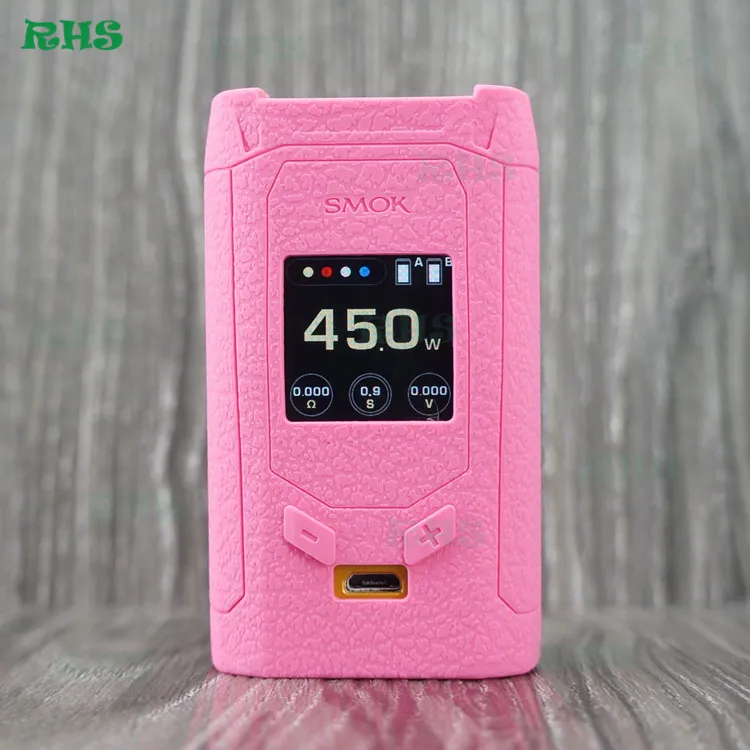 RHS поступление силиконовый защитный чехол рукав для Smok R-Kiss 200 W красочный выбор комплект - Цвет: pink