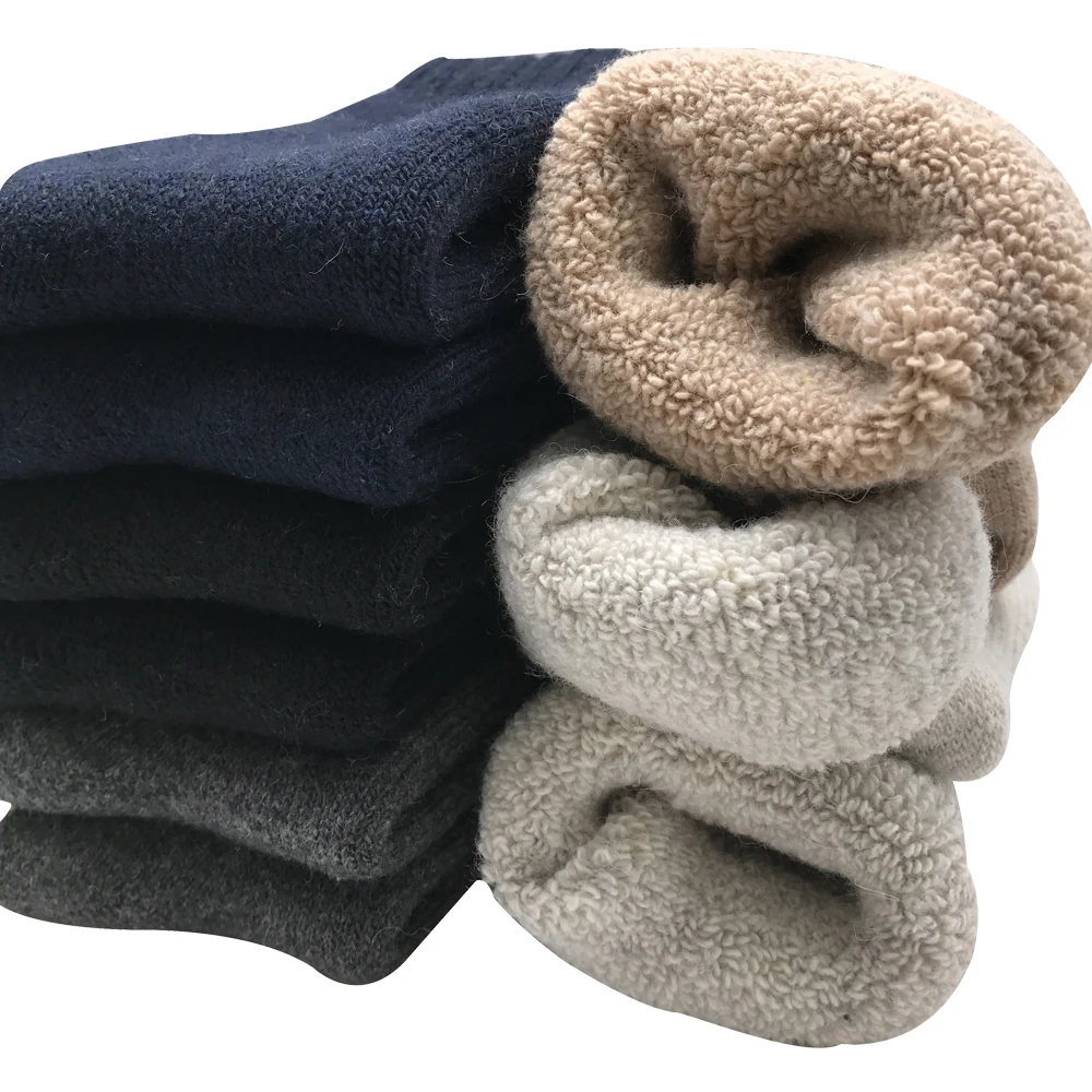 

KETA Men&Women Merino Wool Socks Men Winter Thick Warm Socks Women Casual Colorful Thermal Winter Socks