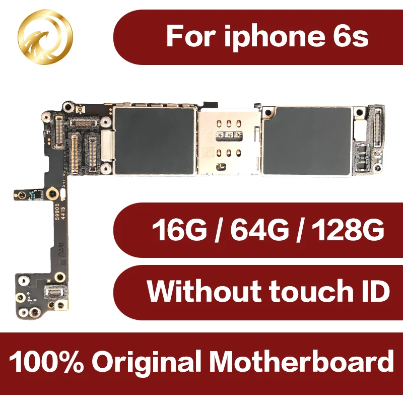 Для iphone 6S мобильный телефон оригинальная материнская плата для 16 Гб 64 128 ГБ