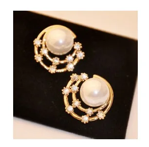 

2018 Oorbellen Earing Earings Rushed Ball Women Romantic Brincos Stud Earrings Mother Of Pearl Handmade 8mm New Look