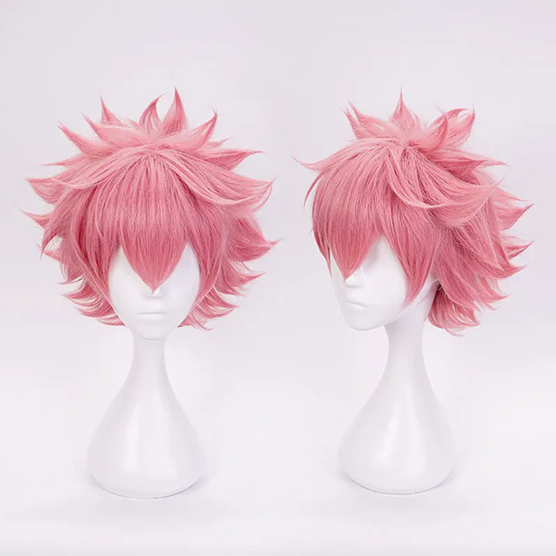 Парик Boku no Hero Academia Mina Ashido парик My короткие синтетические волосы карнавальный