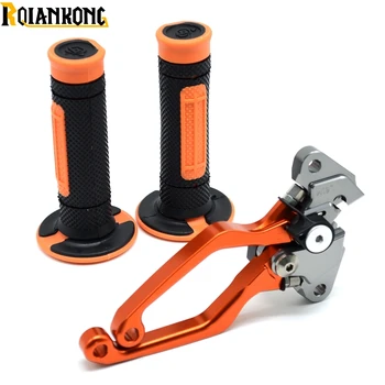 

For Dirt Bike KTM 125EXC (SIX DAYS) 125SX 125 SX EXC 2005 2006 2007 2008 Brake Clutch Levers CNC Pivot Handle Hand Grips