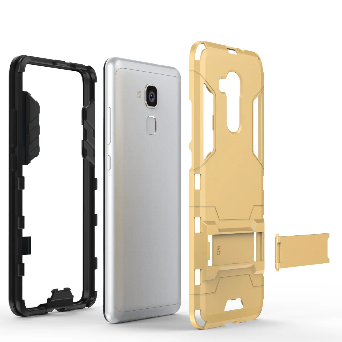 Для Honor 5 C 5C Чехол для Huawei / GT3 Dual SIM противоударный робот Броня резиновый гибридный