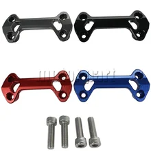CNC Алюминий мотоциклетные Руль управления для мотоциклов плиты Бар в верхней части крепление для Yamaha FZ16 ФЗ 16 лет 5 цветов доступны