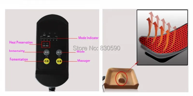 Vibration far infrared heater 2