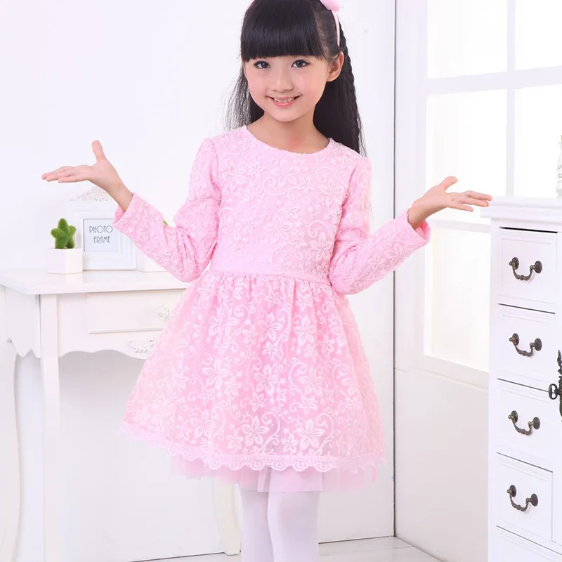 

Baby Girls Autumn Dress Kids Long Sleeve Christmas Dress Toddler Girls Winter Princess Costume Dresses Girls Party Clothing 1-8Y