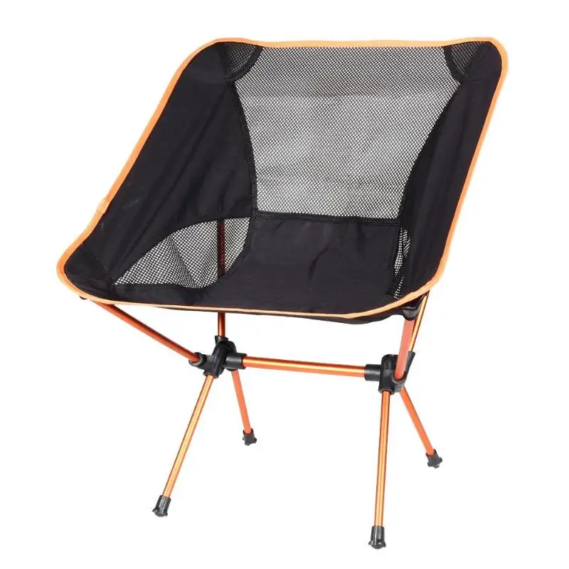 Легкий складной пляжный стул для использования на открытом воздухе, Кемпинг, переносные кресла для Пеший Туризм Рыбалка Пикник барбекю