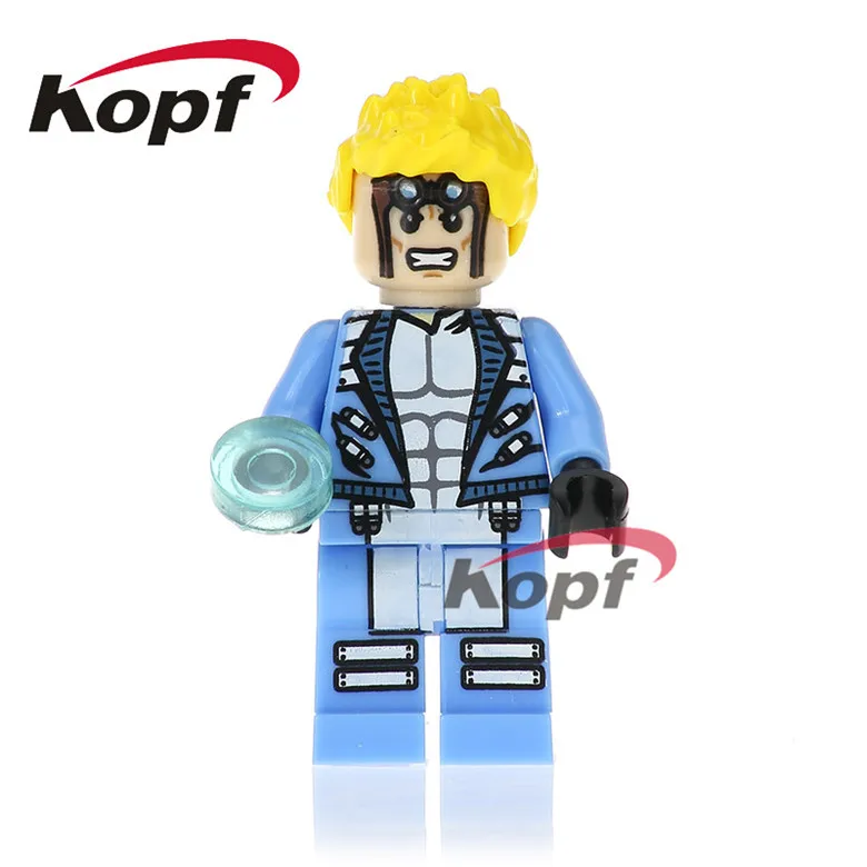 

20Pcs Super Heroes X-men Black Cannonball Canary Dormammu Red Arrow Captain America Building Blocks Children Gift Toys PG220
