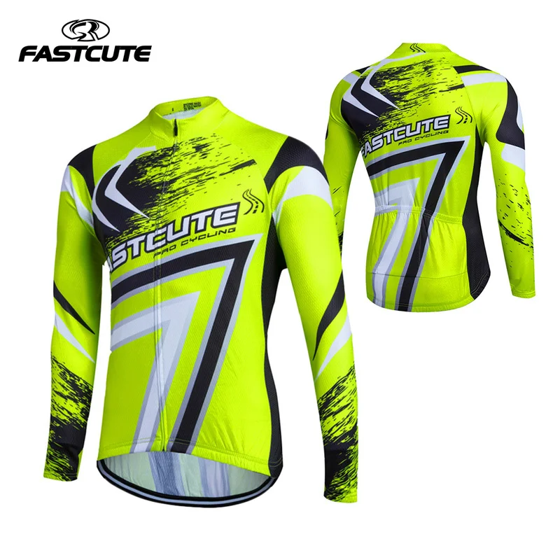 

2019 High Quality Customized Cycling Clothing Men Italy Italia breathable Cycling Jersey Long Sleeve Bike Bicycle Clothes Spring