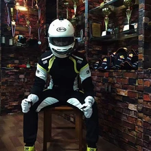 2 слоя огнезащитной ткани гоночный костюм/FIA homolaogation гоночный костюм безопасности