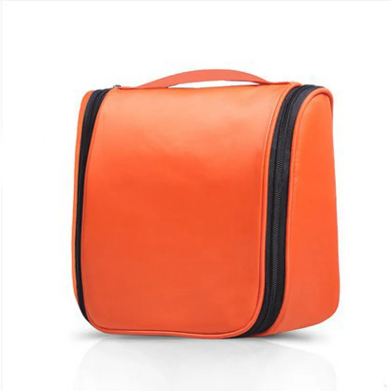 Дорожная портативная косметичка, подвеска, отделочная сумка, женская косметичка, принадлежности для ванной комнаты, косметика для путешествий, декоративная посылка для макияжа - Цвет: Orange