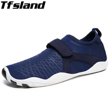 Lovers пляжная Летняя женская обувь мужская обувь треккинг для ходьбы в воде быстросохнущие кроссовки для подводного плавания Акваобувь