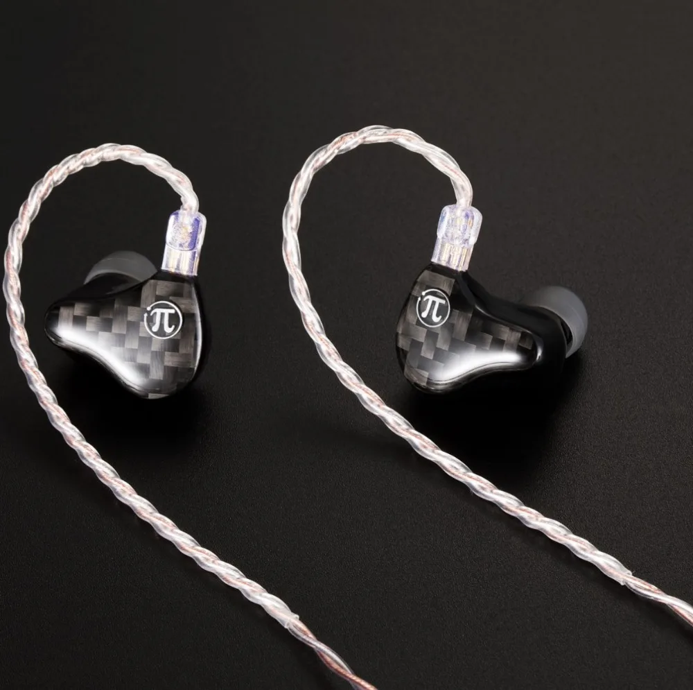 Гибридные наушники Paiaudio 6BA Внутриканальные с монитором 6 драйверов и