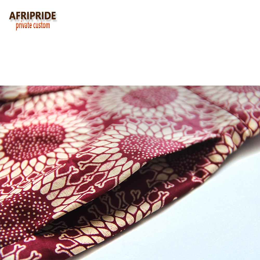 Женский костюм из двух предметов Afripride в африканском стиле: топ с коротким