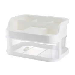 Тумба с выдвижным ящиком прозрачные украшения коробка для хранения Органайзер креативный дом ванная комната тщеславие уход за кожей