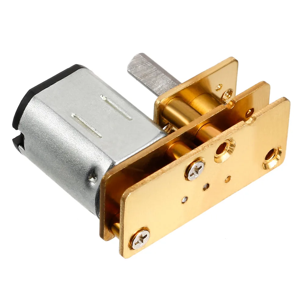 

UXCELL High Quality DC 6V 100RPM Micro Speed Reduction Motor Gearbox 0.18A 0.24kg.cm Electric Gear Box Motor for DIY RC