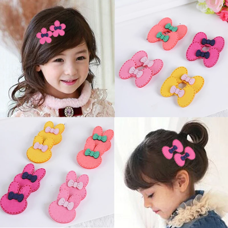 Fashion cute hair accessories for girl kids baby sweet hairpin Children's Magic Hair Sticker