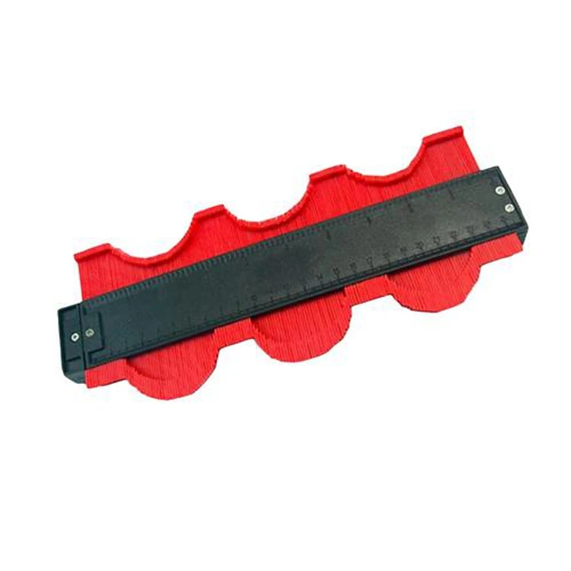

Multifunctional Contour Profile Gauge With Magnet Plastic Arc Profile Gauge 250MM
